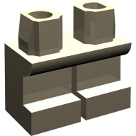Lego krátké nohy, tmavě béžová (4651930, 6016059)